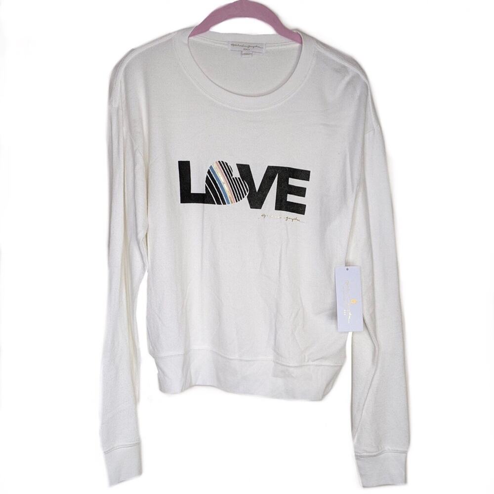Spiritual Gangster LOVE Savasana Crewneck Sweatshirt Size Medium